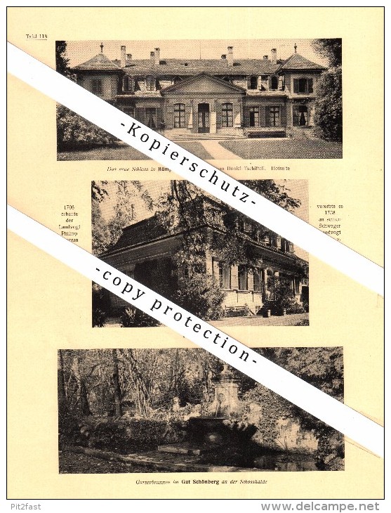 Photographien / Ansichten , 1922 , Muri - Gümligen , Schönberg , Bümpliz , Prospekt , Architektur , Fotos !!!