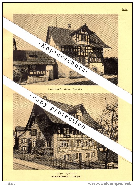 Photographien / Ansichten , 1927 , Hombrechtikon , Horgen , Lützelsee , Prospekt , Architektur , Fotos