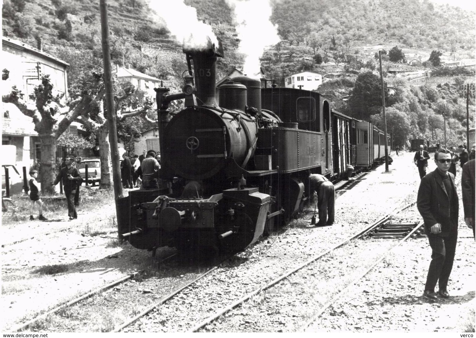 PHOTOS de C.F.D RESEAU du VIVARAIS - LIGNE de  La VOULTE sur RHONE au CHEYLARD - SAINT SAUVEUR de MONTAGUT