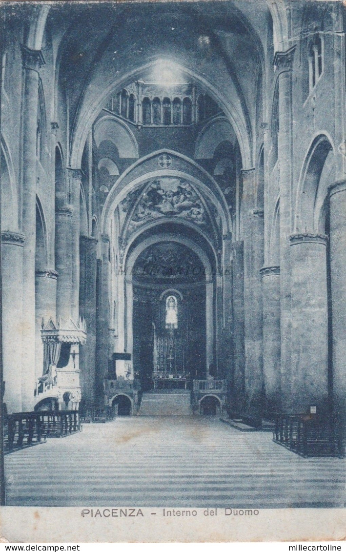PIACENZA - Interno del Duomo