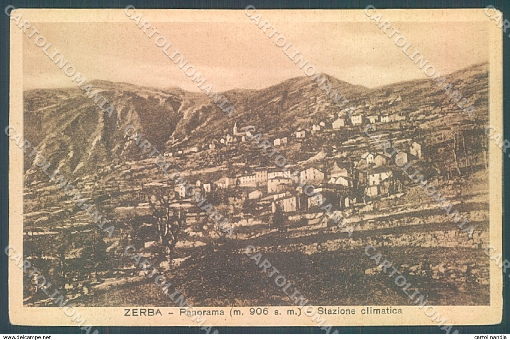 Piacenza Zerba cartolina JK2599