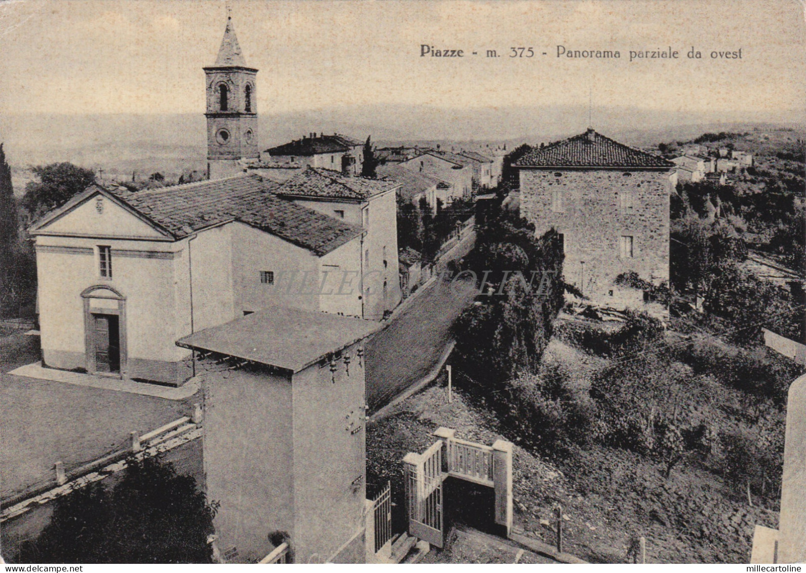 PIAZZE - Panorama Parziale da Ovest 1963