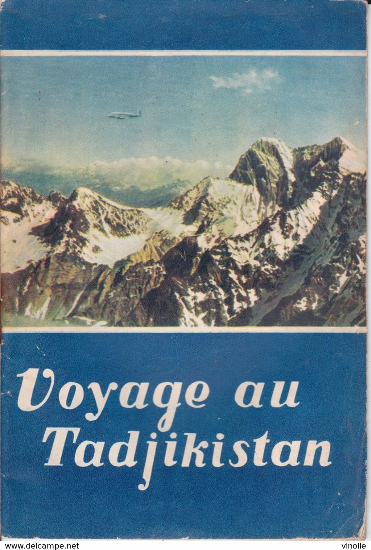 PIE-22-GF.PL.T : 005 : VOYAGE AU TADJIKISTAN. LIVRET DE 24 PAGES 24 CM X 14.5 CM PAR PAVEL LOUKNISKI