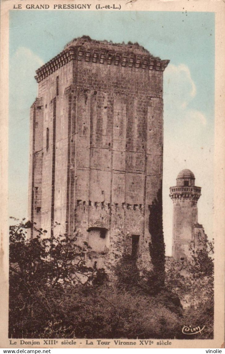 PIE-T. DH-25-2458 : LE GRAND-PRESSIGNY. LE CHATEAU