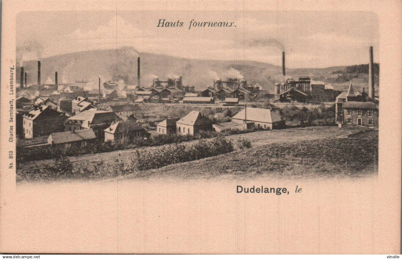 PIE-T. PL.Br-25-3507  :  DUDELANGE. HAUTS FOURNEAUX