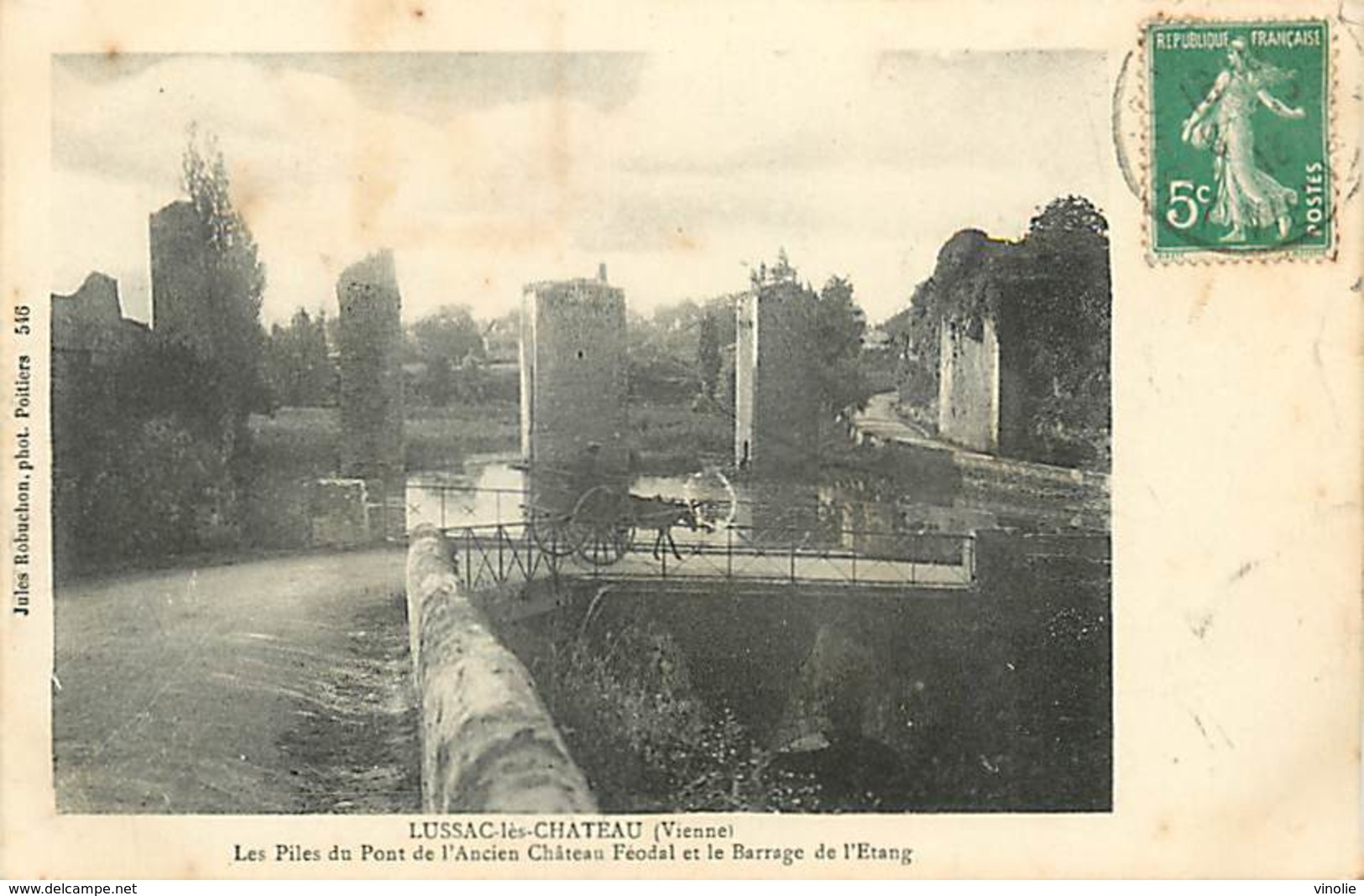 PIE18-BE-3183 : LUSSAC LES CHATEAUX