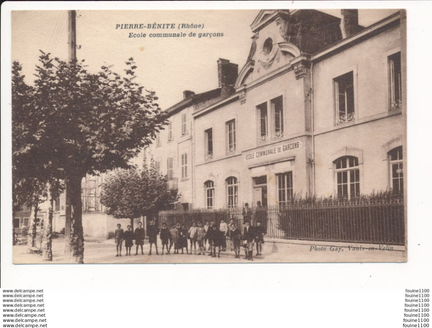 PIERRE BENITE école