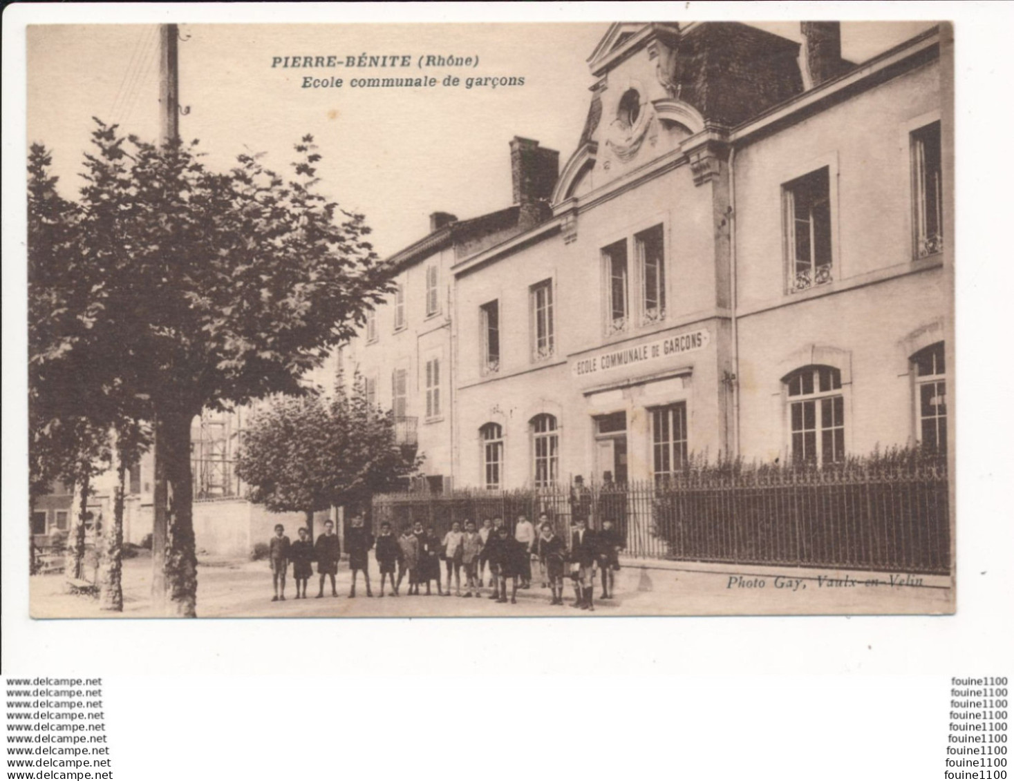 PIERRE BENITE école