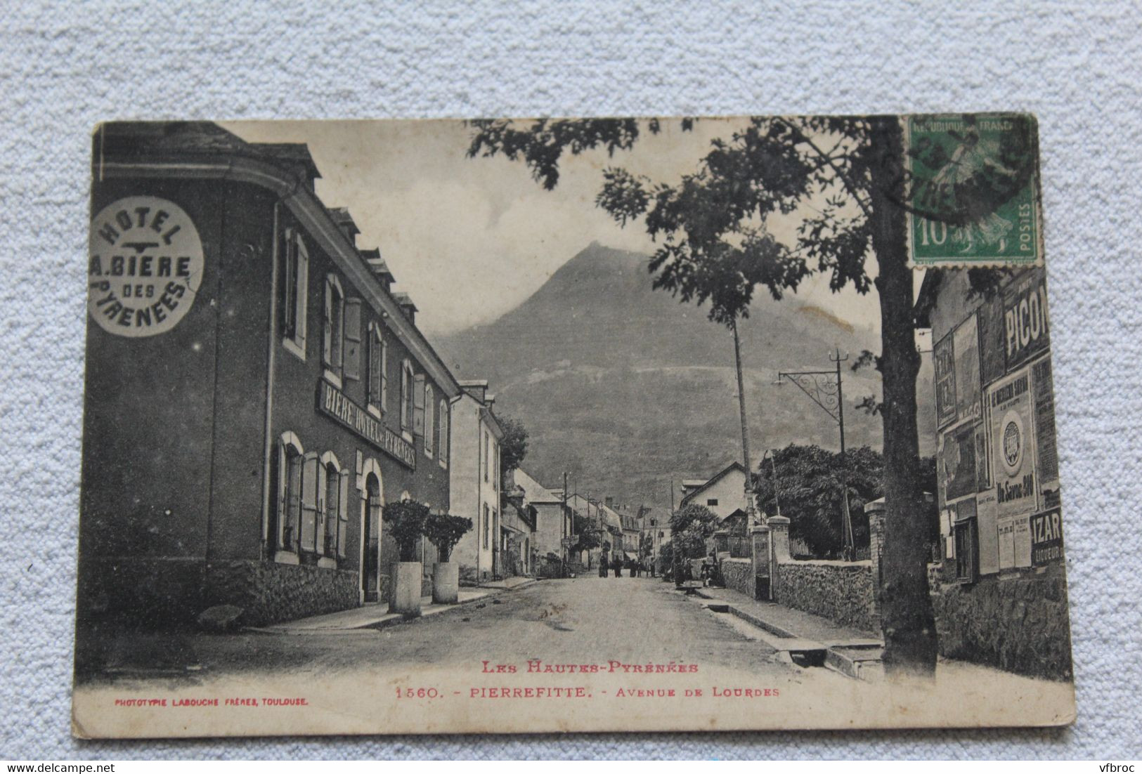 Pierrefitte, avenue de Lourdes, hautes Pyrénées 65
