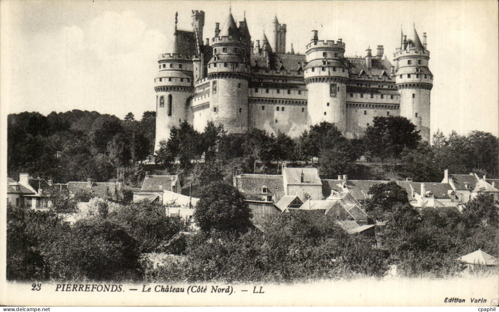 Pierrefonds CPA Le chateau