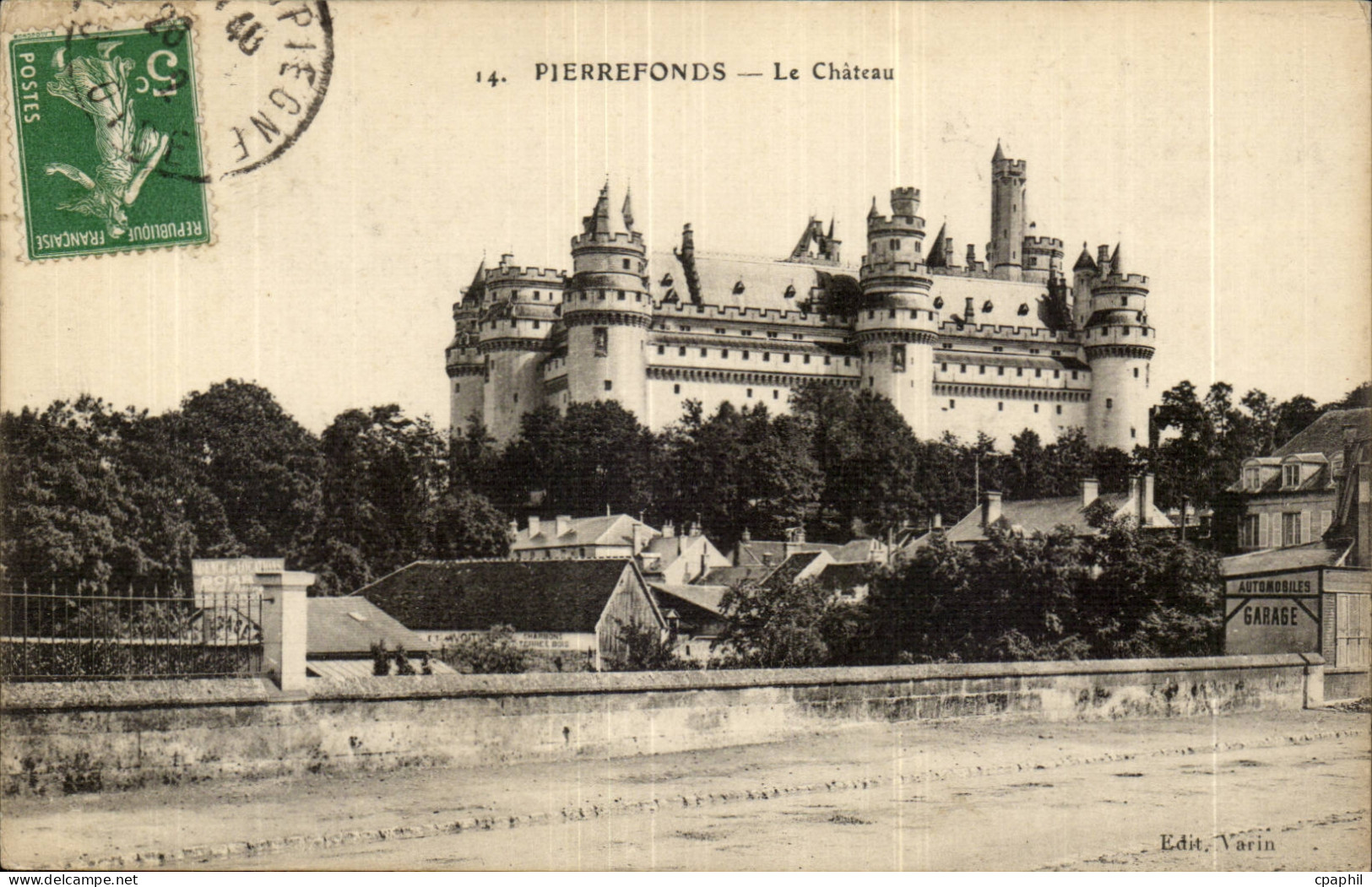 Pierrefonds - Le Chateau - CPA