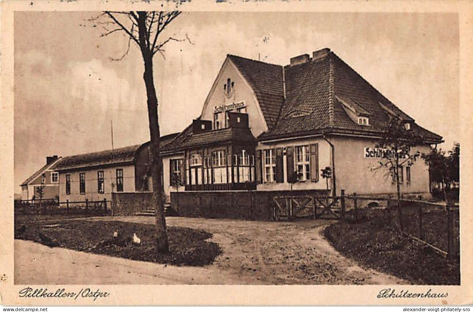 Pillkallen, Schloßberg, Königsberg (Pilkalnis, Pilkały, Dobrowolsk, Kaliningrad) - Schützenhaus