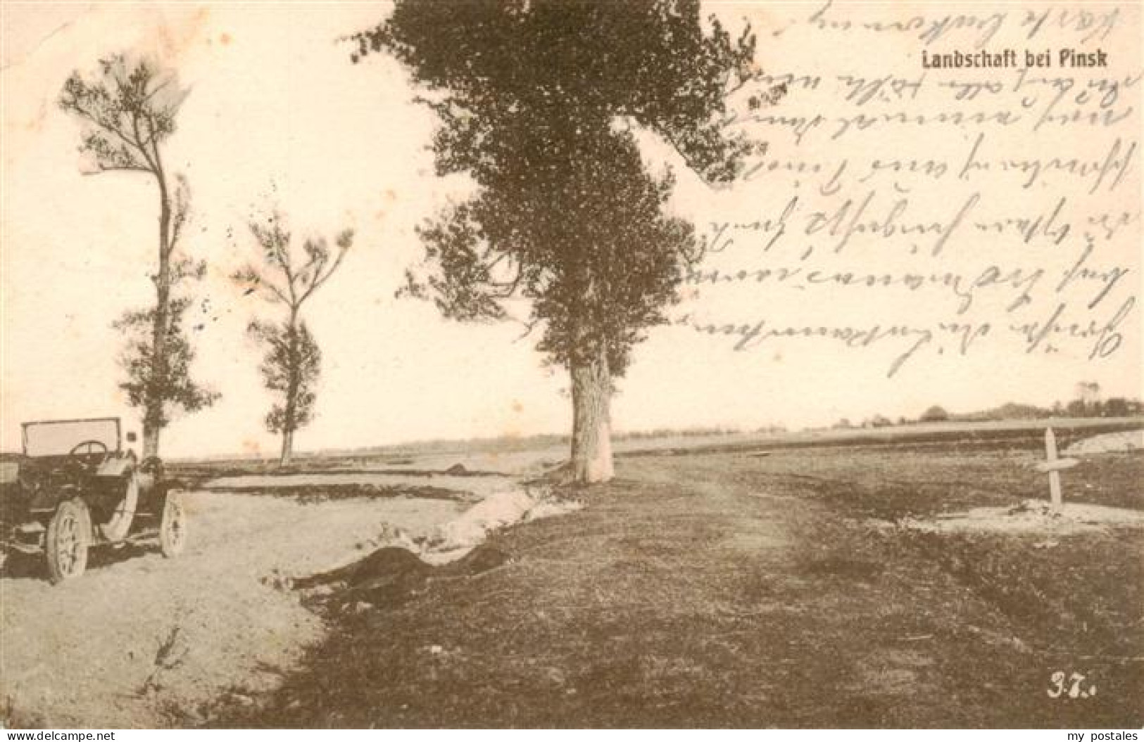 Pinsk Belarus Landschaftspanorama