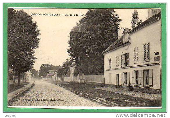 PISCOP-PONTCELLES -- La route de Paris