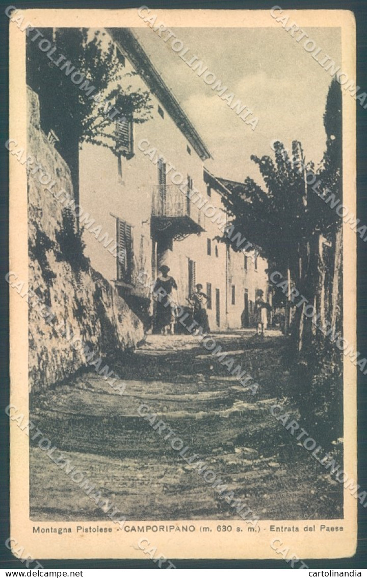 Pistoia Camporipano cartolina JK1322