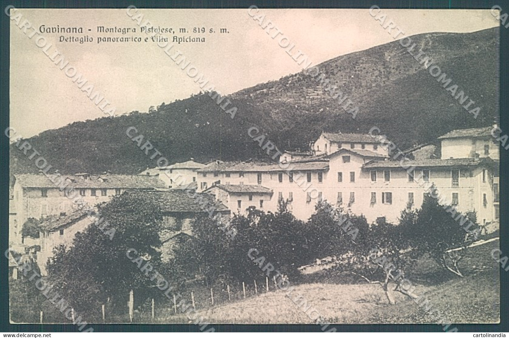 Pistoia Gavinana cartolina JK5725