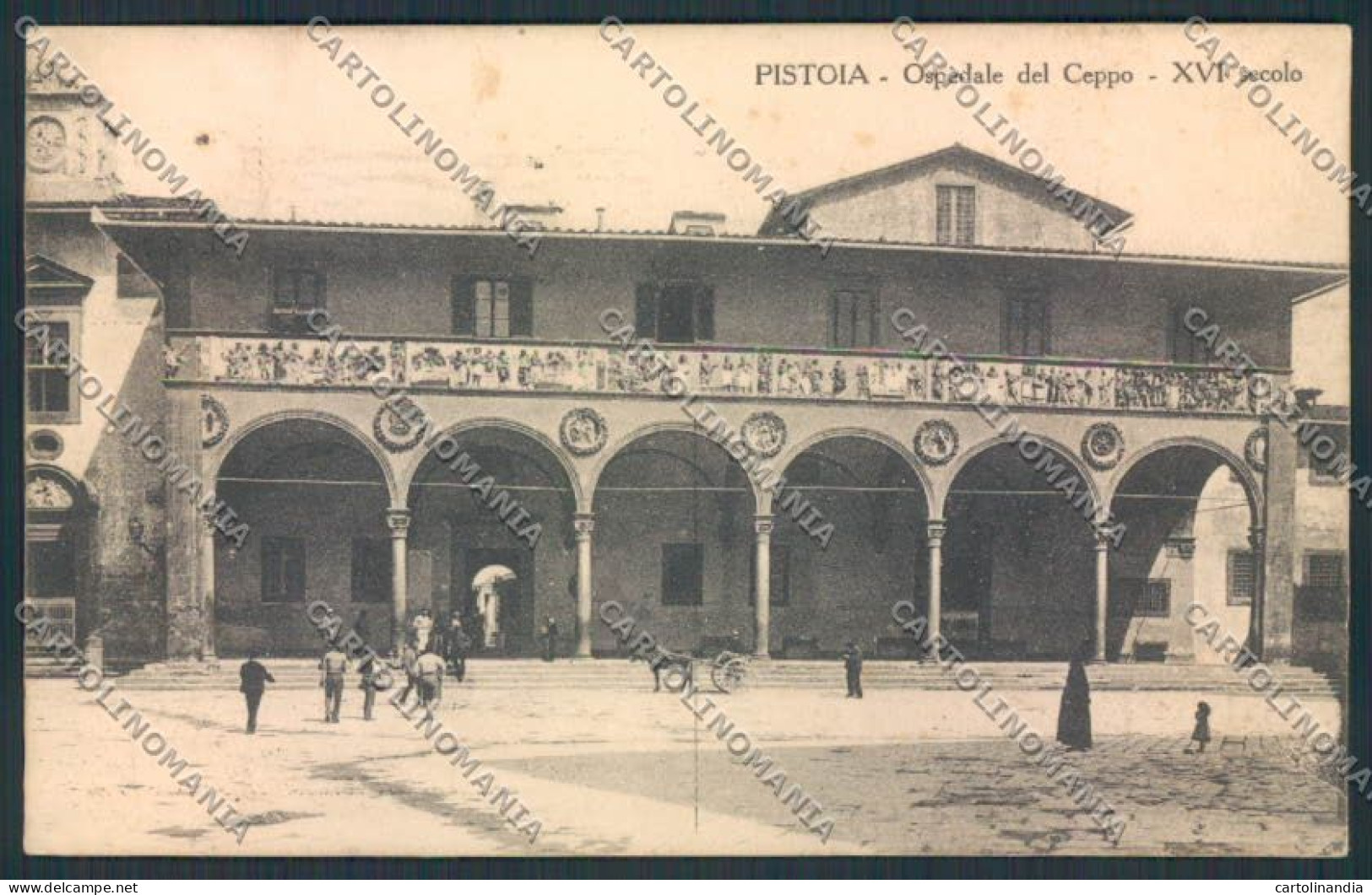 Pistoia PIEGHINA cartolina MV0008