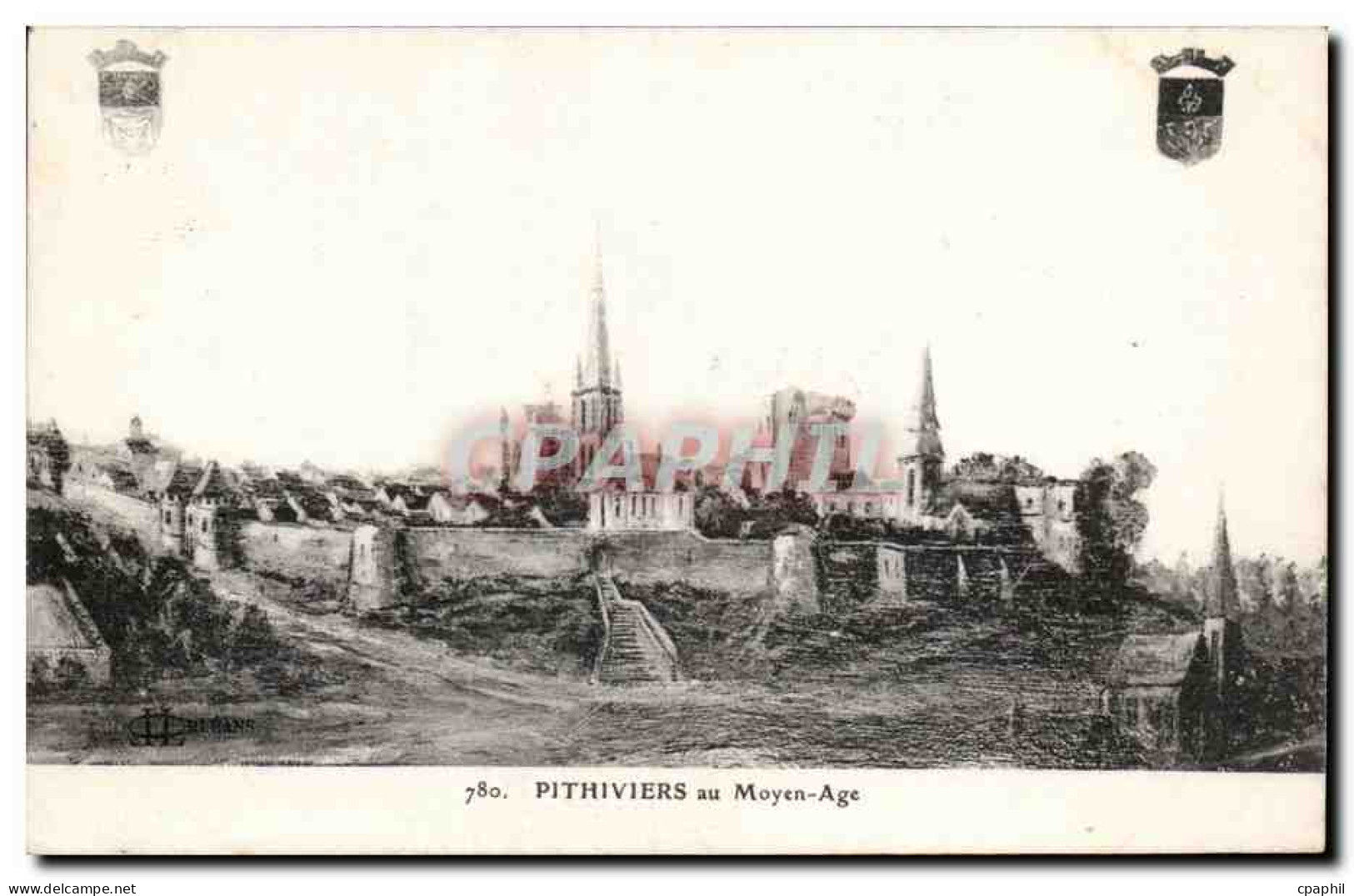Pithiviers - Au Moyen Age - CPA