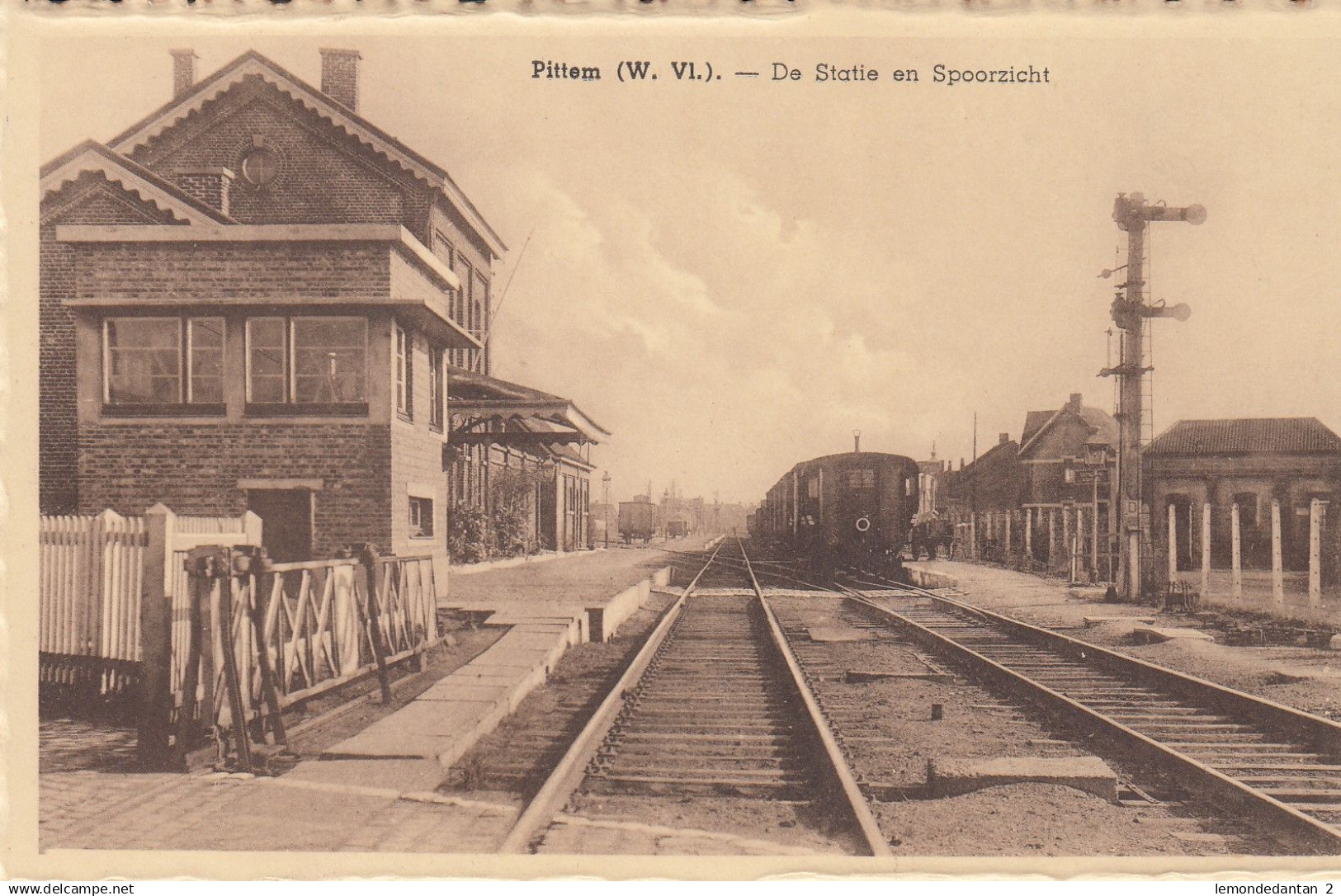 Pittem - De Statie en Spoorzicht