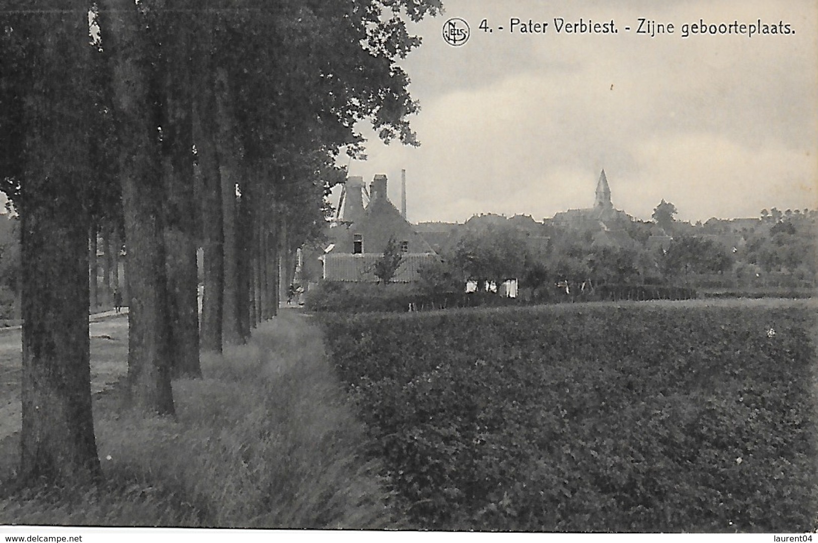 PITTEM. PATER VERBIEST. ZIJNE GEBOORTEPLAATS. MOLEN. MOULIN