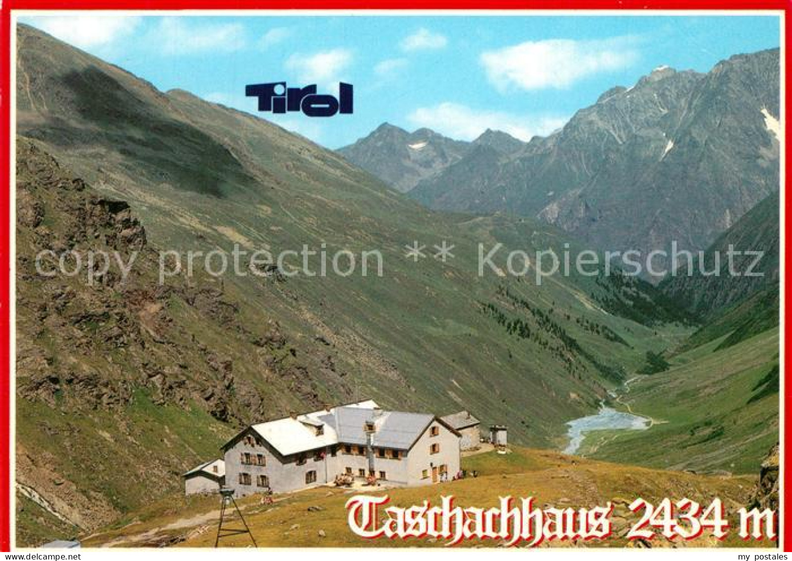 Pitztal Taschachhaus im Taschachtal