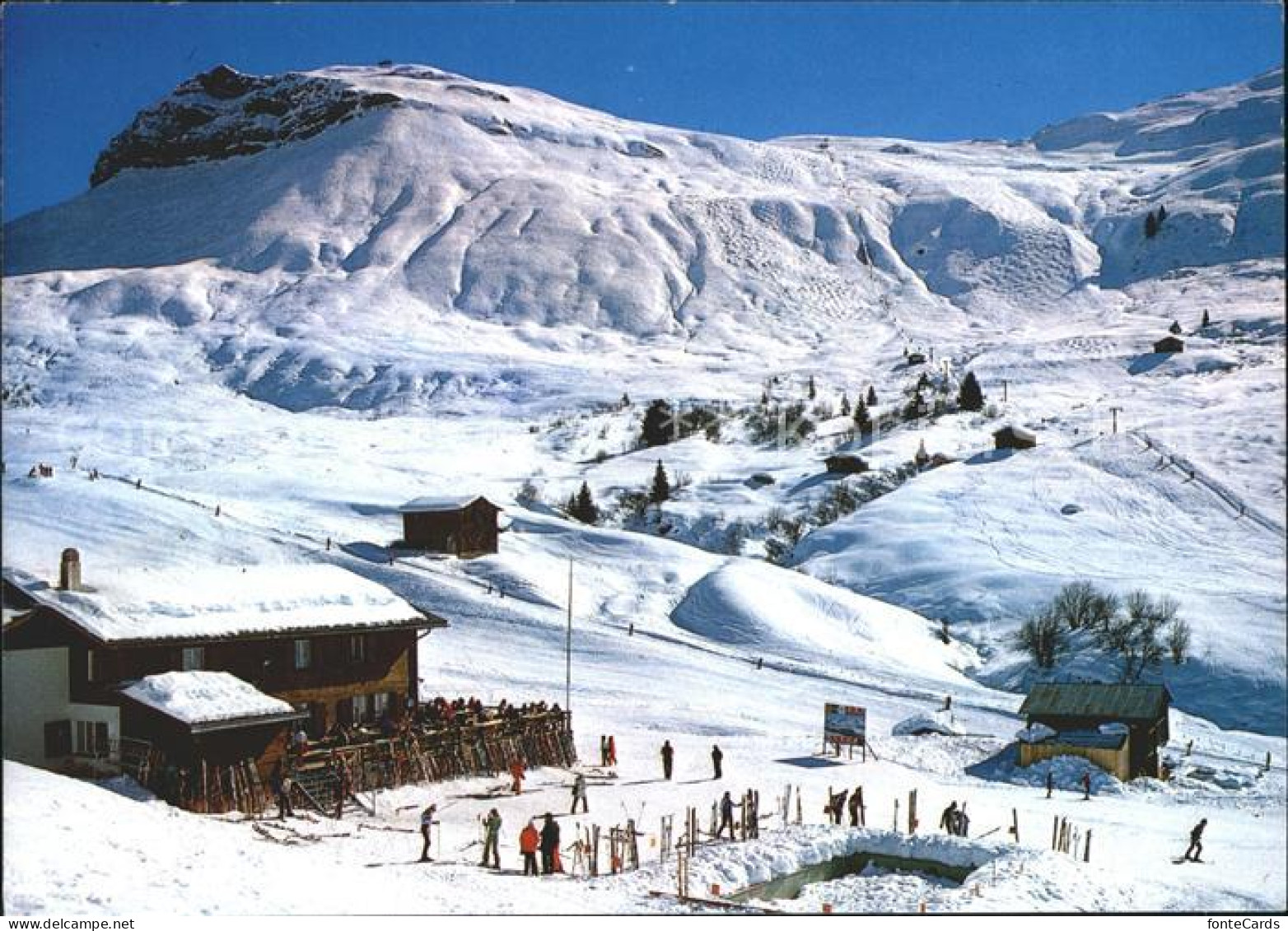 Piz Mundaun Berggasthaus Cuolm Sura