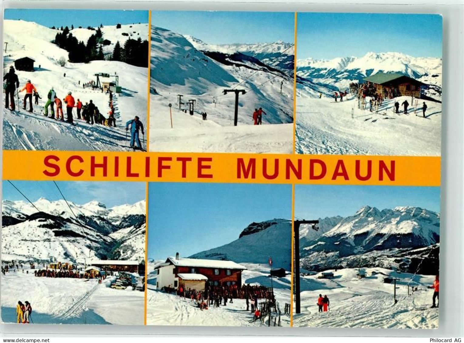 Piz Mundaun - Winter Skilifte Gasthaus Sureualm Talstation Valata - 39489925