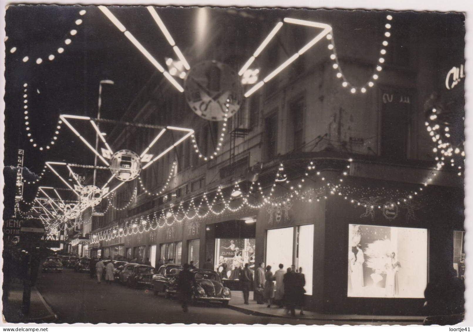 PK - CP - Bruxelles - Féeries lumineuses 1954