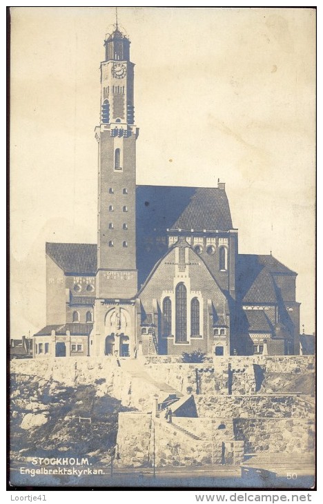PK - Zweden Suede - Stockholm - Engelbrektskyrkan