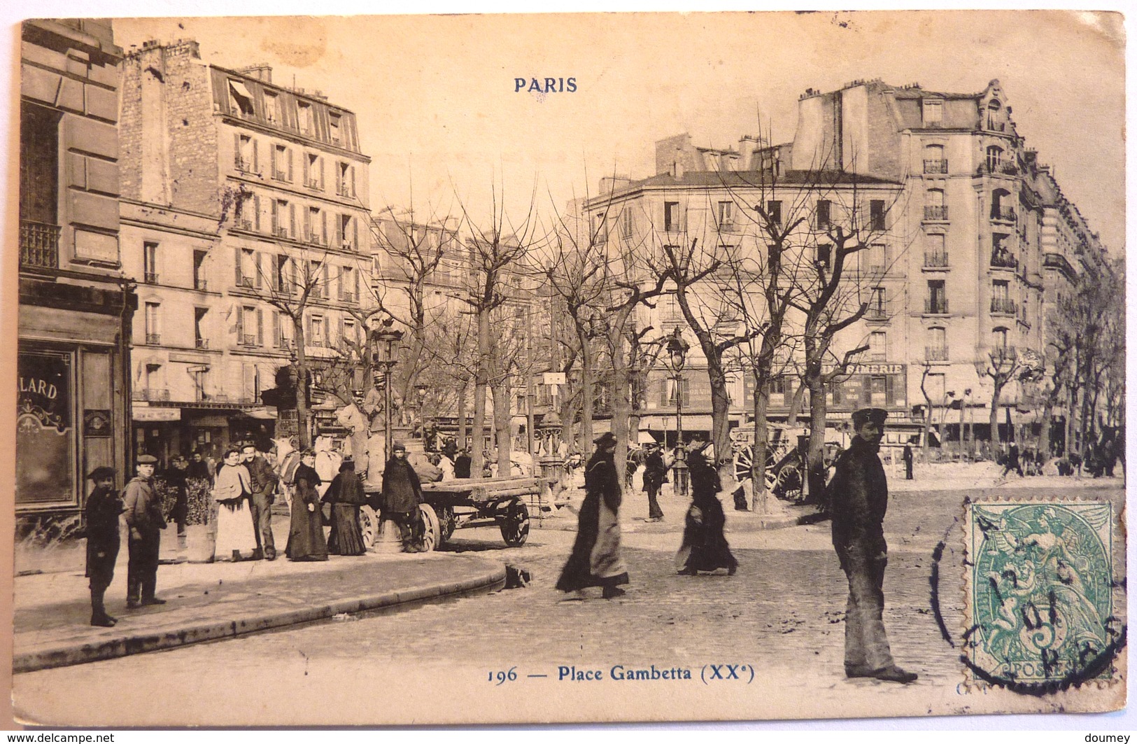 PLACE GAMBETTA - PARIS