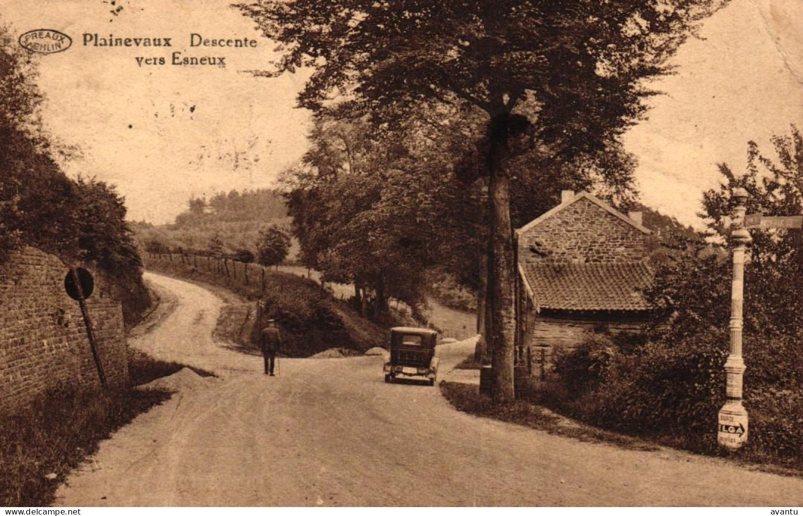 PLAINEVAUX / DESCENTE VERS ESNEUX