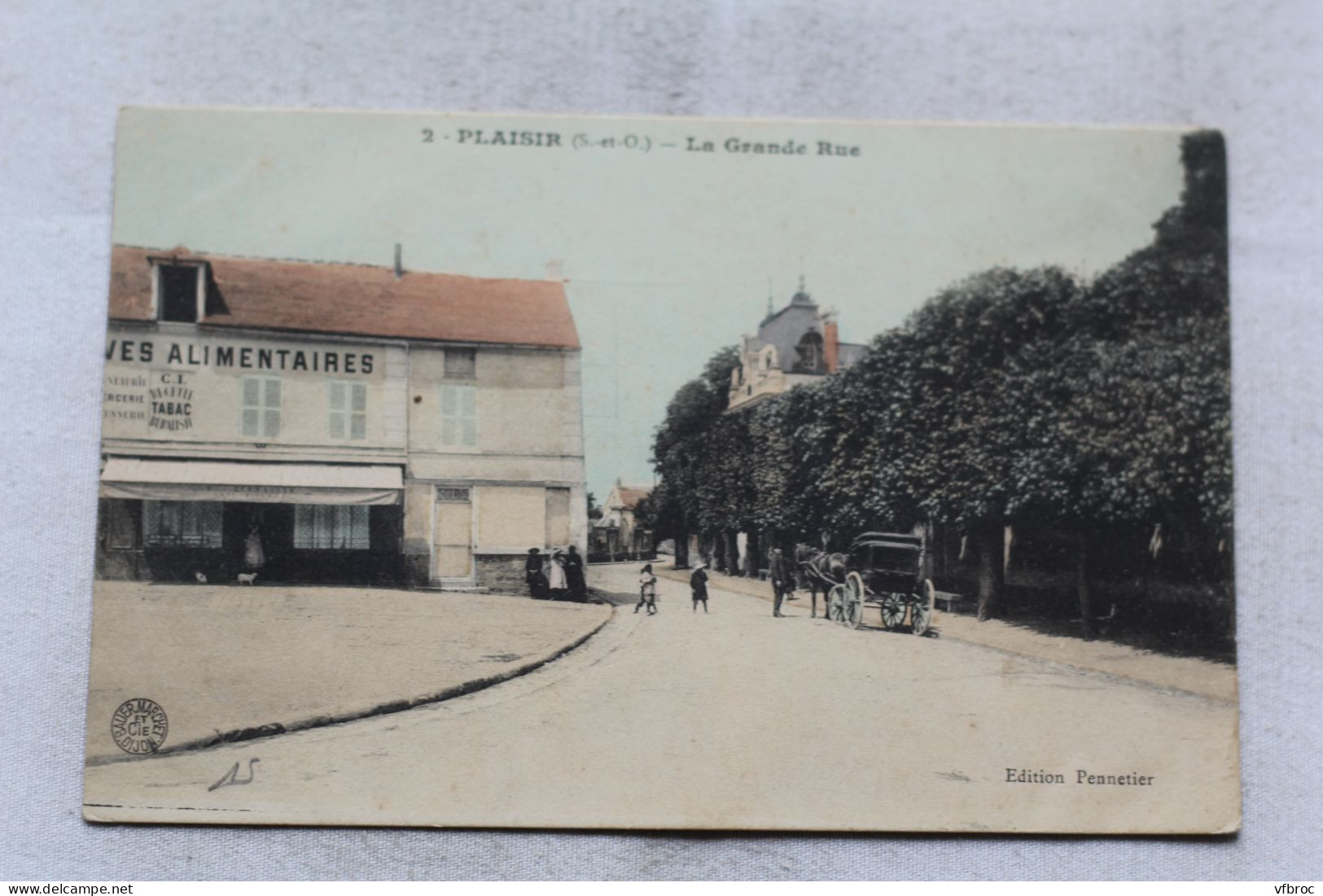 Plaisir, la Grand rue, Yvelines 78