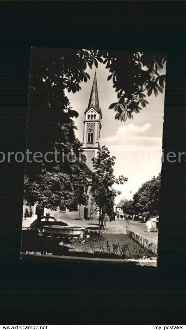 Plattling Isar Bayern Kirche