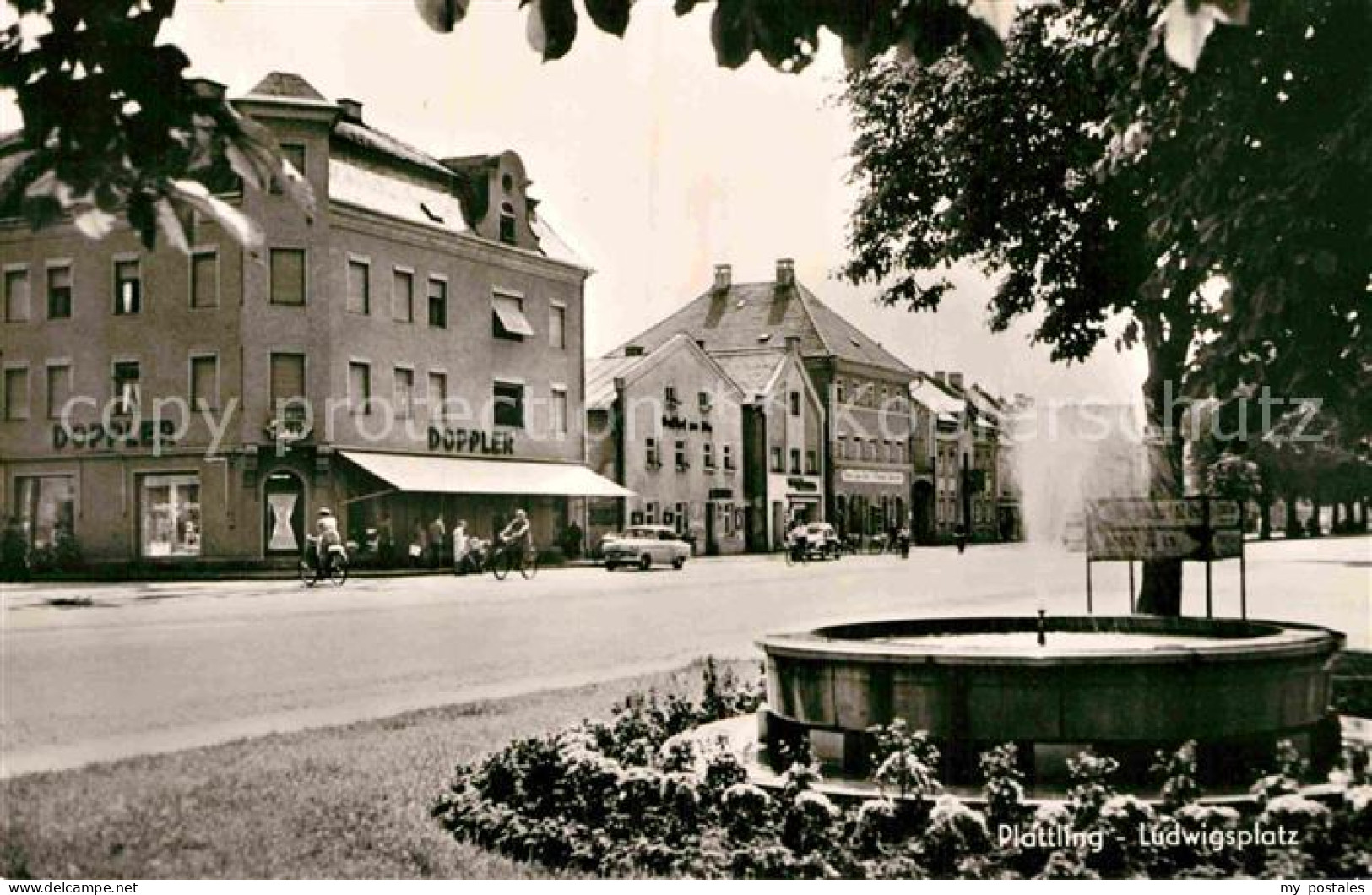 Plattling Isar Bayern Ludwigsplatz