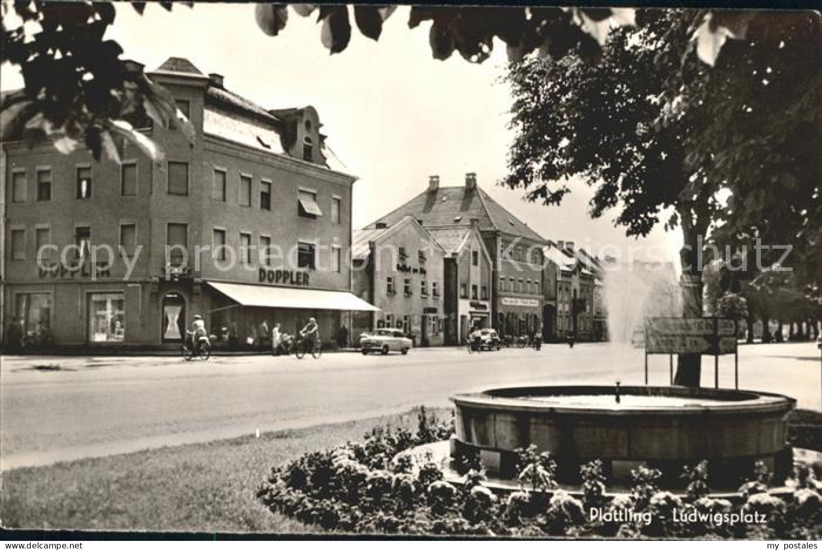 Plattling Isar Bayern Ludwigsplatz