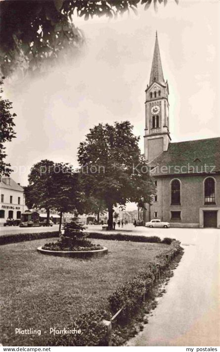 Plattling Isar Bayern Pfarrkirche