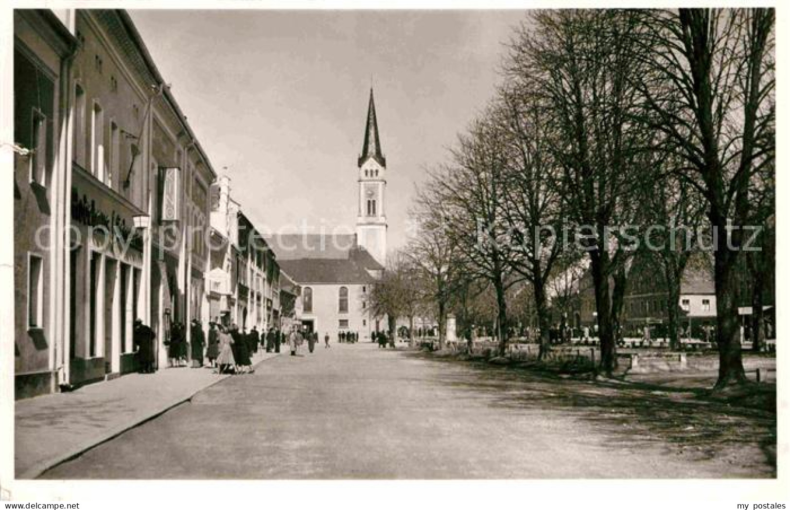 Plattling Isar Bayern Stadtplatz