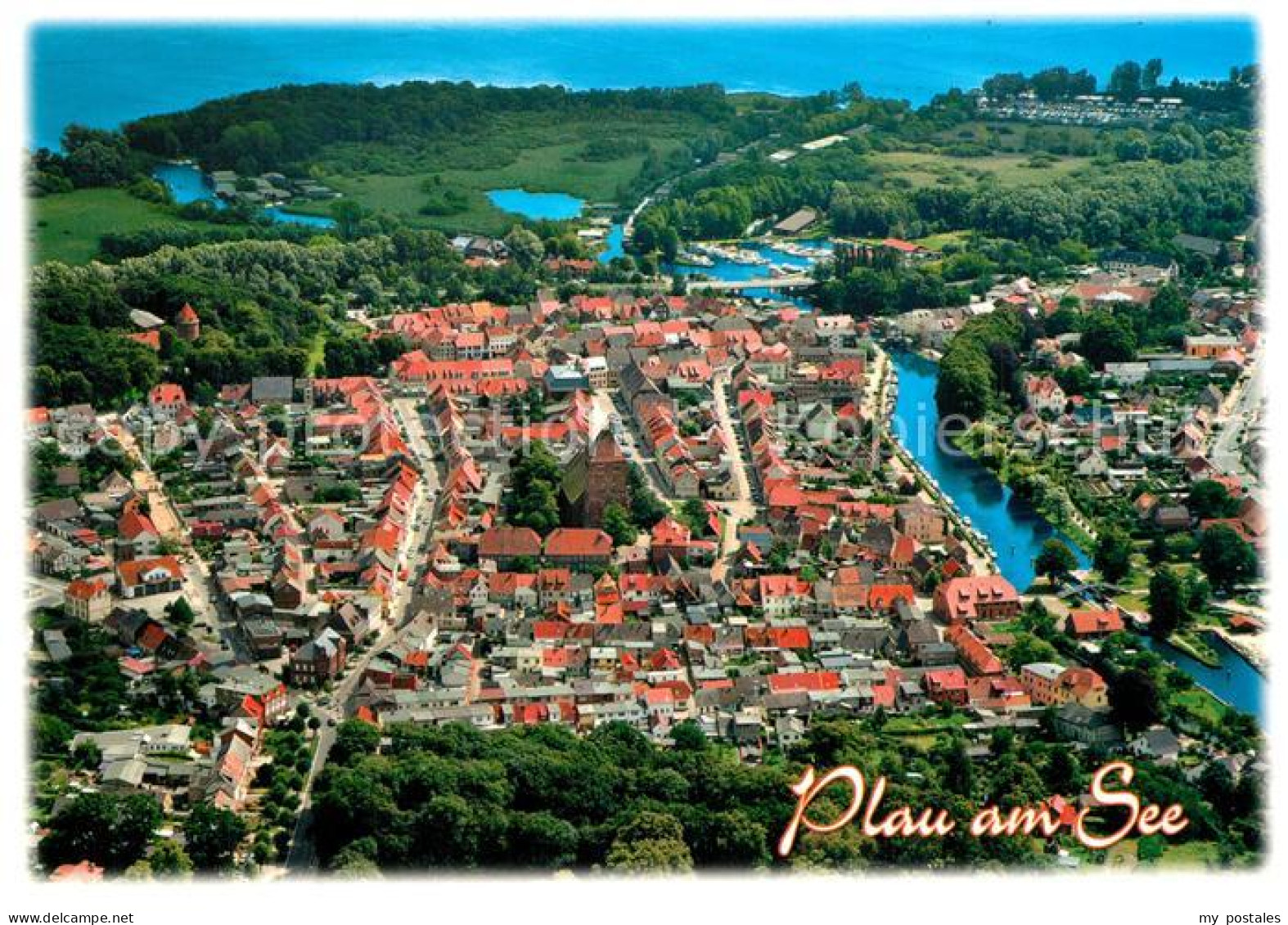Plau See Fliegeraufnahme
