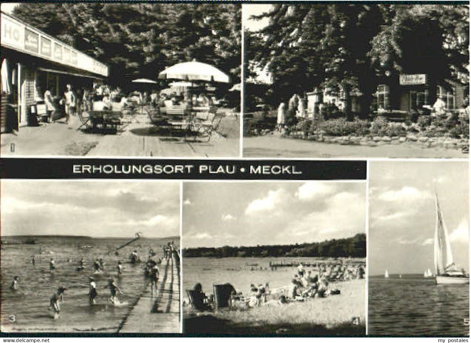 Plau See Plau Mecklenburg Gaststaette Zeltplatz Hotel Se