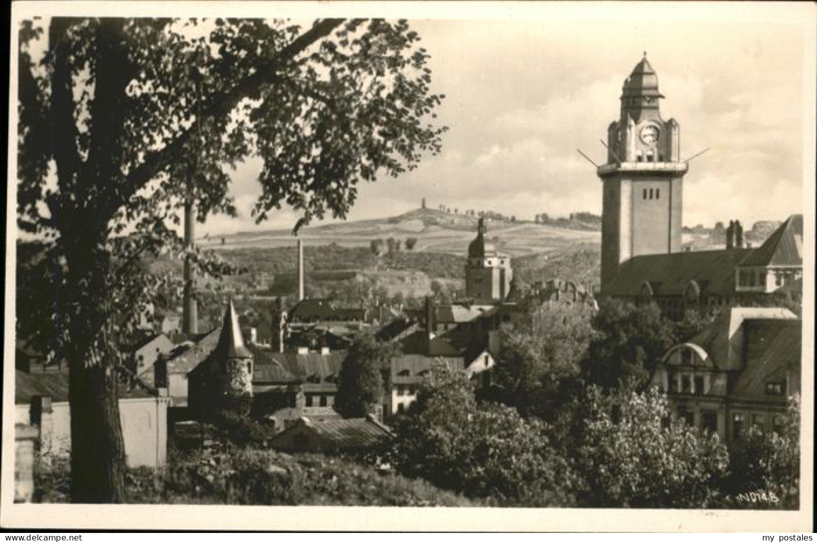 Plauen Vogtland Teilansicht Vogtland
