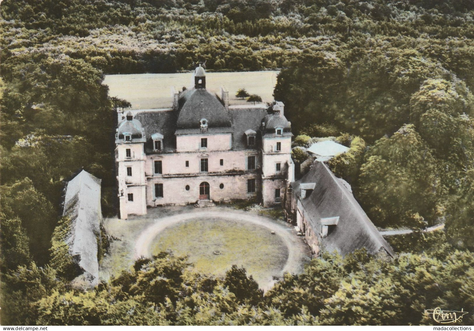 Plénée-Jugon (22 - Côtes d'Armor) Le château de la Moussaye - CPM