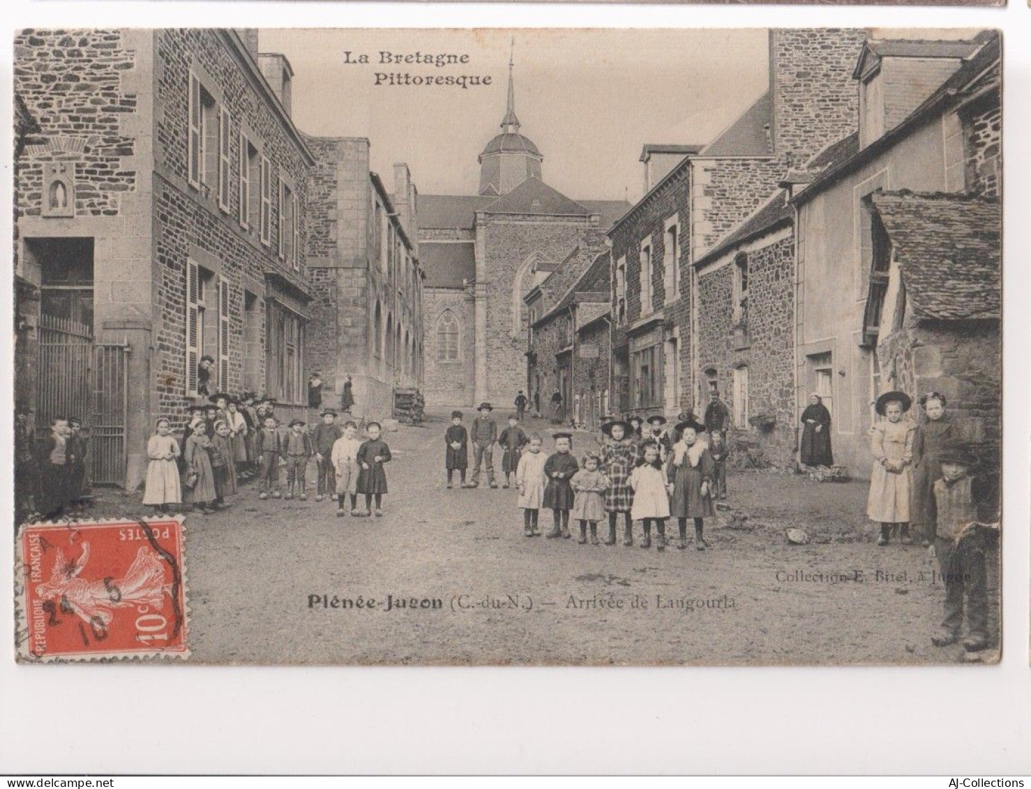 Plénée Jugon - arrivée de Langourla