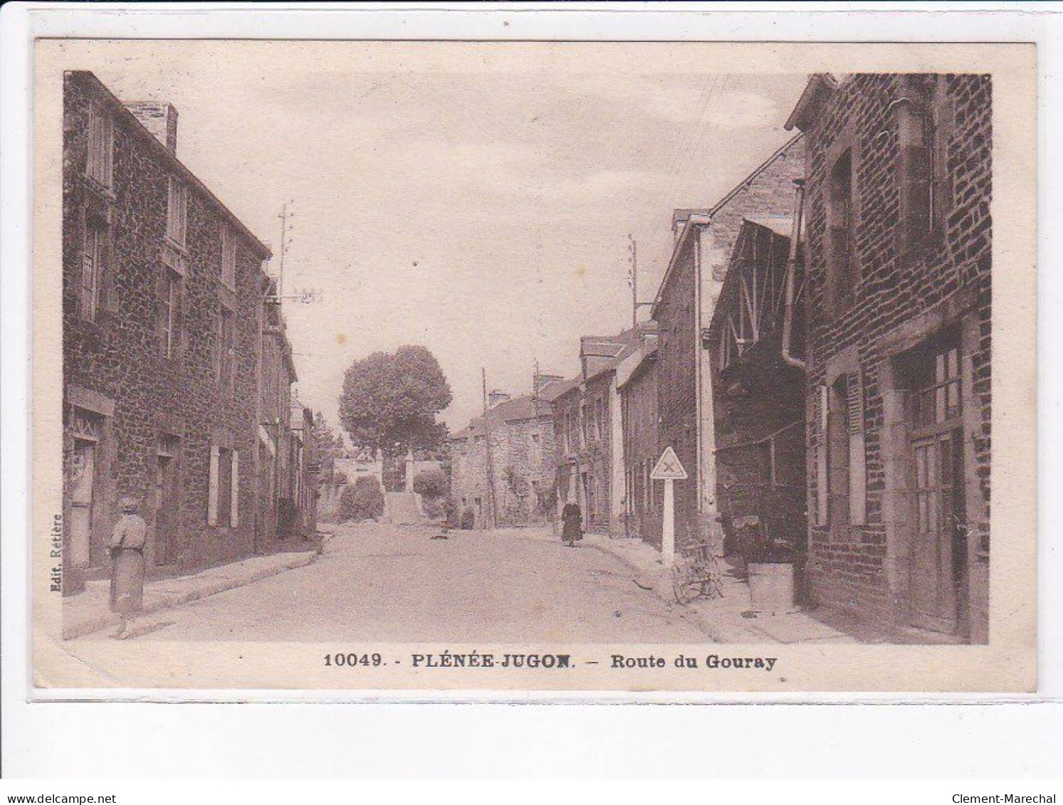 PLENEE-JUGON: route du gouvray - état
