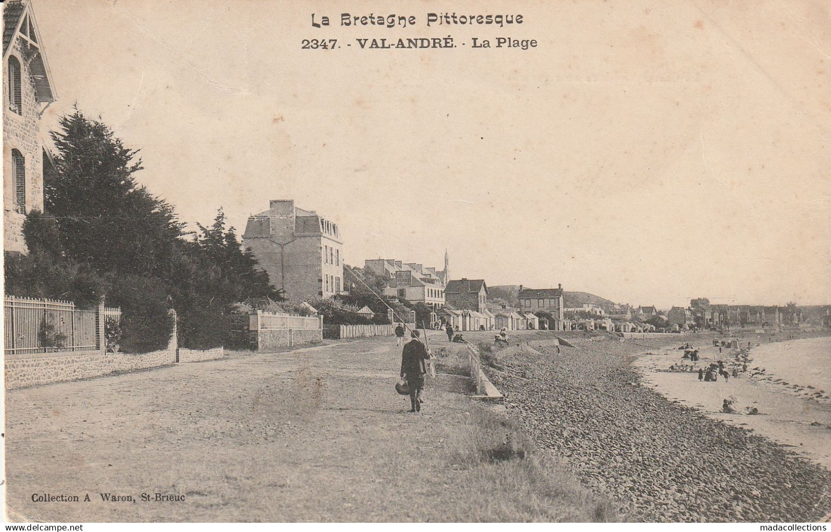 Pléneuf-Val-André (22 - Côtes d'Armor)  La Plage