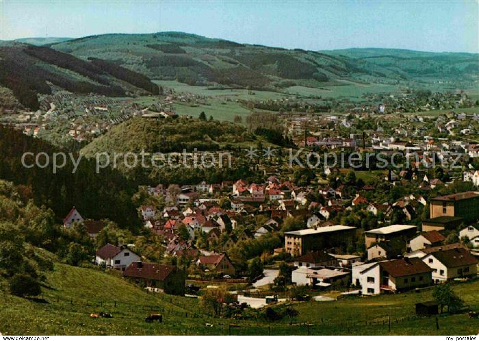 Plettenberg Blick von der Bracht