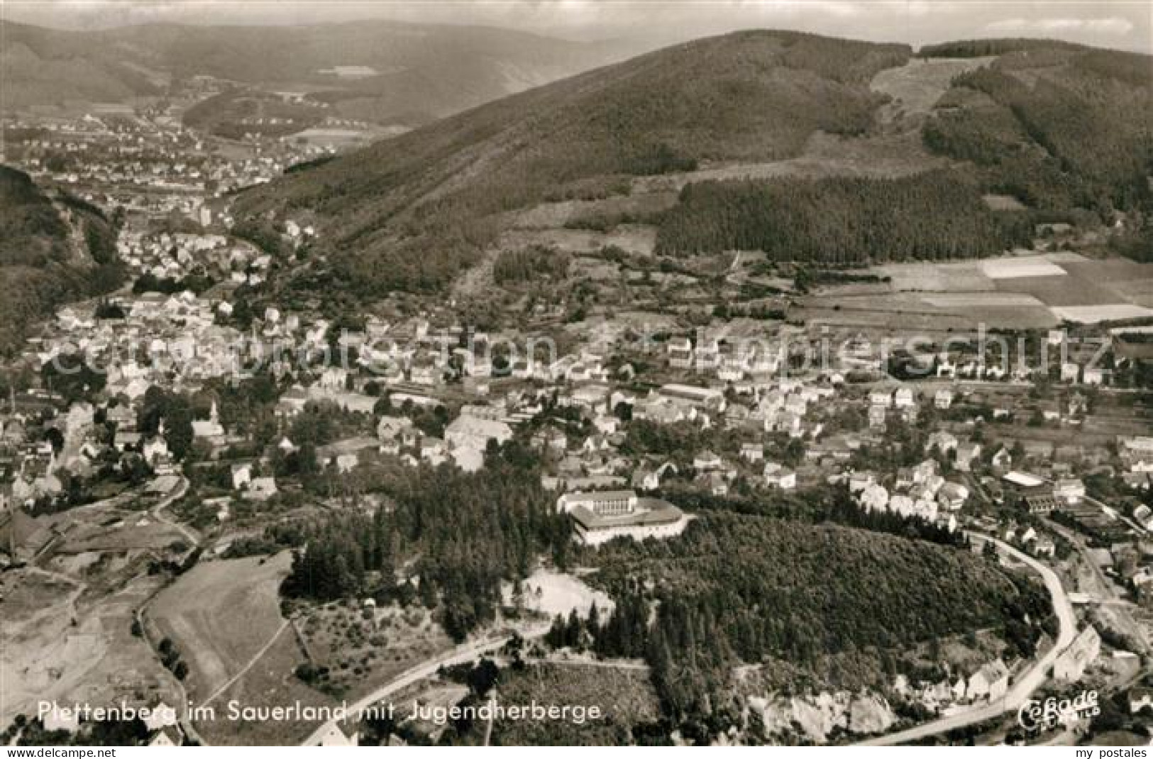 Plettenberg Fliegeraufnahme Jugendherberge