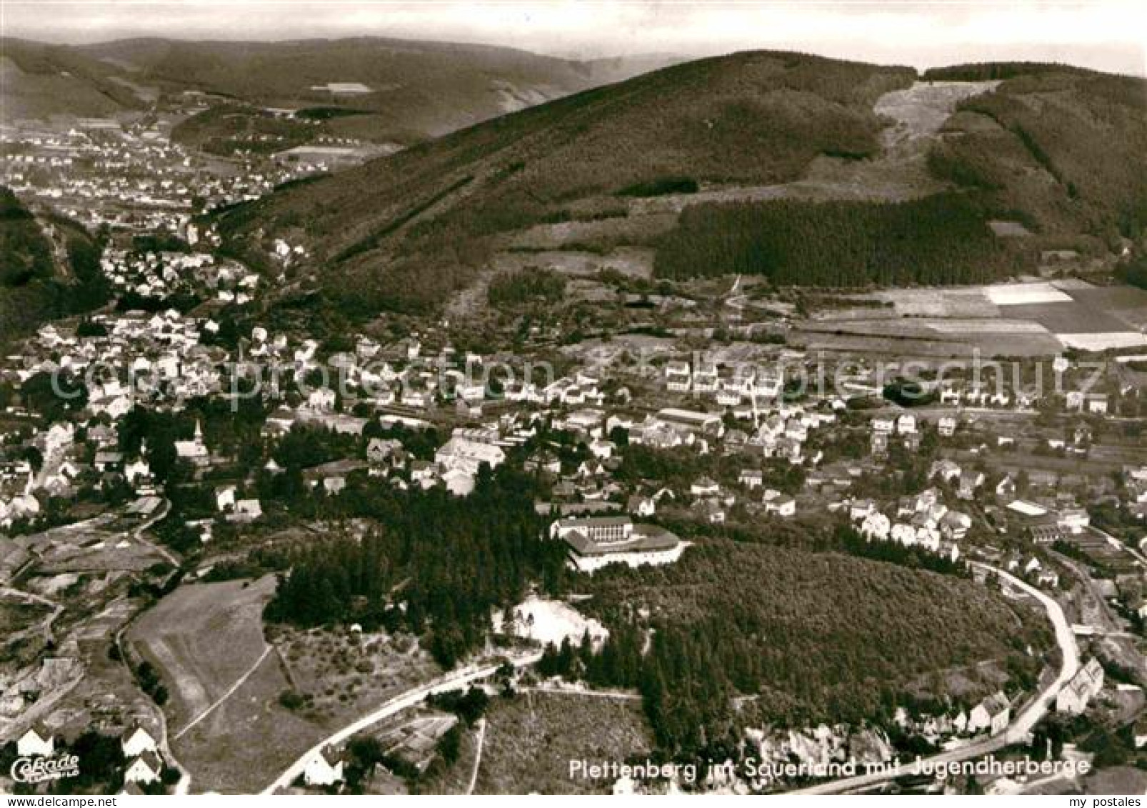 Plettenberg Fliegeraufnahme Jugendherberge