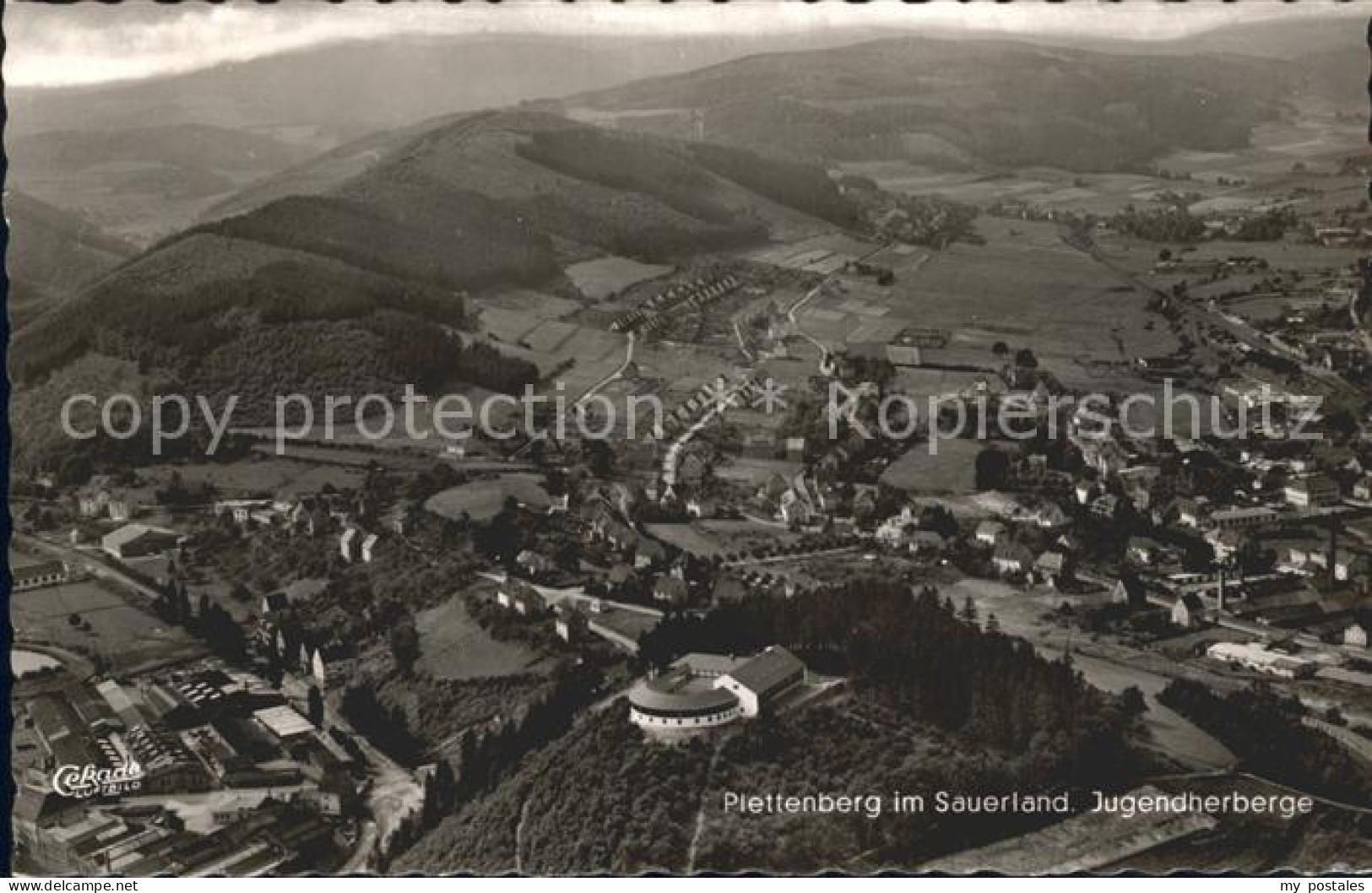 Plettenberg Jugendherberge Fliegeraufnahme