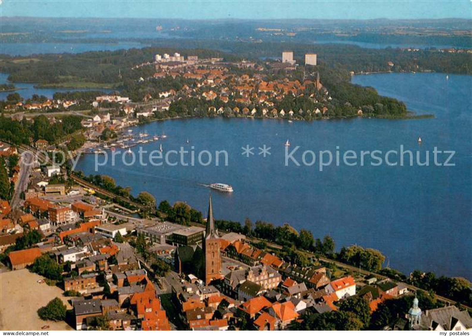 Ploen See Fliegeraufnahme