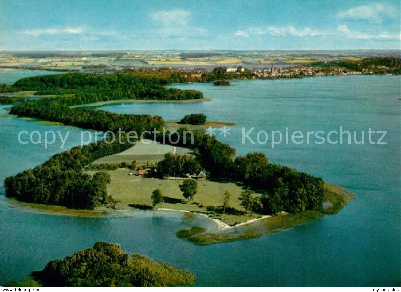 Ploen See Fliegeraufnahme